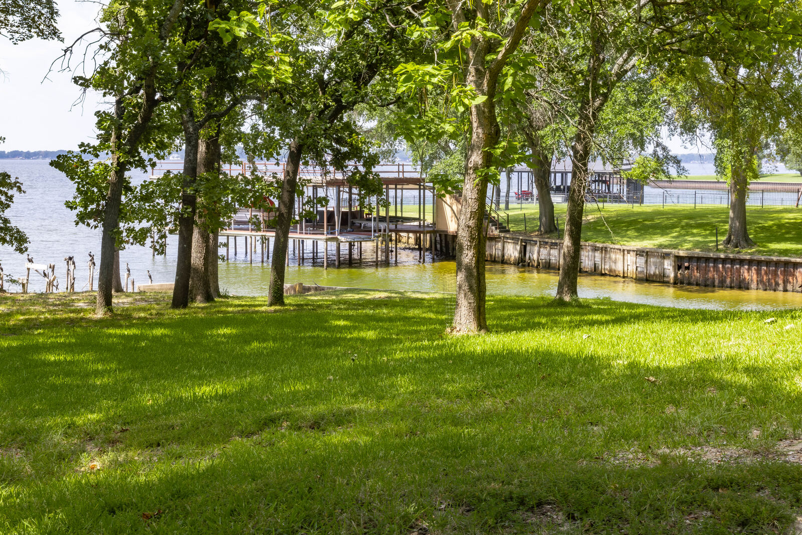 Around the cove — Lot One shoreline