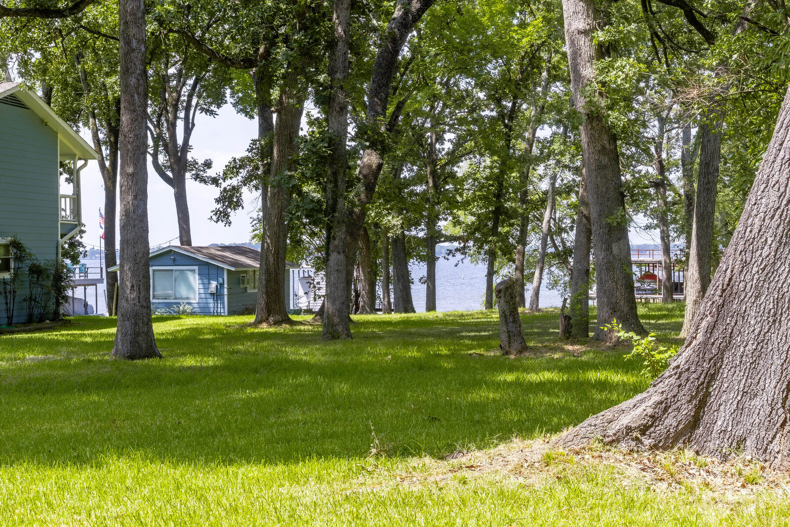 The lots — looking to the water from Lot Three